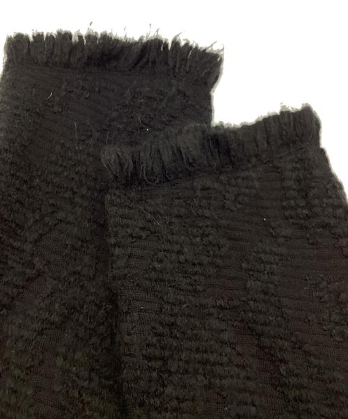 ne quittez pas（ヌキテパ）ne quittez pas (ヌキテパ) Wool Jacquard Coat ブラック サイズ:表記無しの古着・服飾アイテム