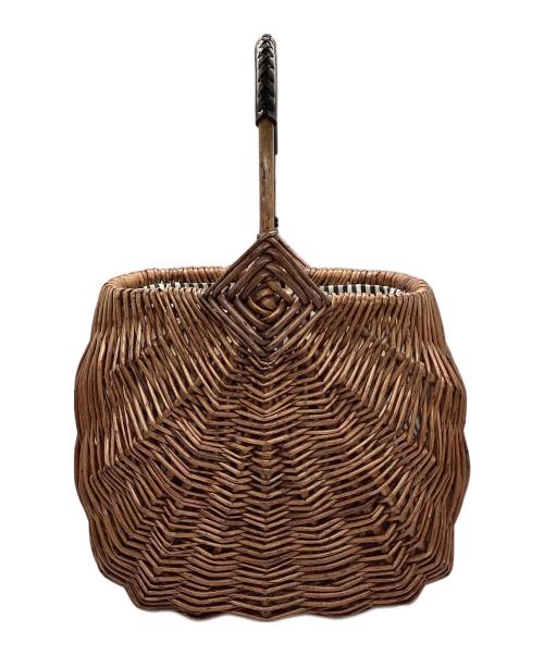 Pale Jute（ペールジュート）Pale Jute (ペールジュート) カゴバッグ ブラウンの古着・服飾アイテム