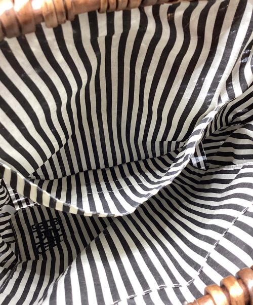 Pale Jute（ペールジュート）Pale Jute (ペールジュート) カゴバッグ ブラウンの古着・服飾アイテム