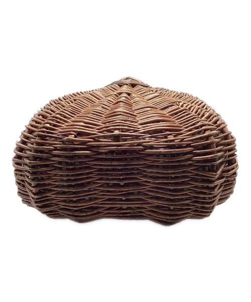 Pale Jute（ペールジュート）Pale Jute (ペールジュート) カゴバッグ ブラウンの古着・服飾アイテム