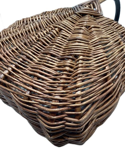 Pale Jute（ペールジュート）Pale Jute (ペールジュート) カゴバッグ ブラウンの古着・服飾アイテム