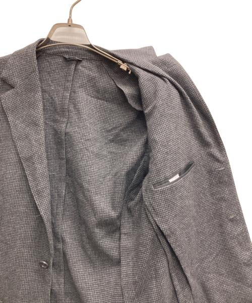 De Petrillo（デペトリロ）De Petrillo (デペトリロ) ウールカシミヤ3Bジャケット グレー サイズ:46の古着・服飾アイテム