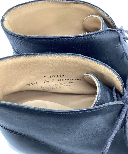 Crockett & Jones（クロケット＆ジョーンズ）Crockett & Jones (クロケット＆ジョーンズ) チャッカーブーツ ブラック サイズ:7　1/2の古着・服飾アイテム