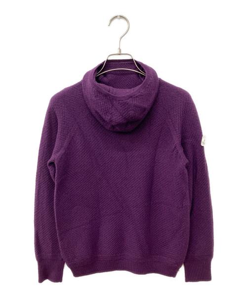 BRIEFING（ブリーフィング）BRIEFING (ブリーフィング) ハイネック ニットフーディ バーガンディー サイズ:Mの古着・服飾アイテム