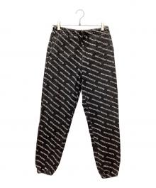 ALEXANDER WANG（アレキサンダー・ワン）の古着「総柄デニムジョガーパンツ」｜ブラック