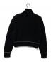 MM6 Maison Margiela (エムエムシックス メゾンマルジェラ) ジップアップニットジャケット ブラック サイズ:S：24000円
