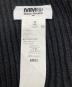 中古・古着 MM6 Maison Margiela (エムエムシックス メゾンマルジェラ) ジップアップニットジャケット ブラック サイズ:S：24000円