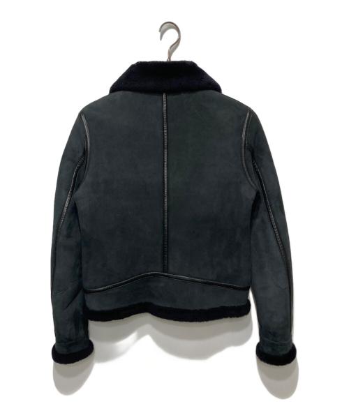 BACCA（バッカ）BACCA (バッカ) ﾑｰﾄﾝ ｼﾞｯﾌﾟｱｯﾌﾟﾌﾞﾙｿﾞﾝ/ﾘﾊﾞｰｼﾌﾞﾙ ネイビー サイズ:36の古着・服飾アイテム