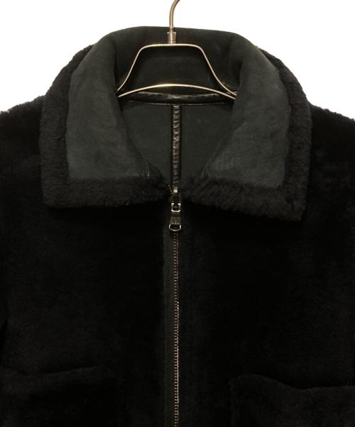 BACCA（バッカ）BACCA (バッカ) ﾑｰﾄﾝ ｼﾞｯﾌﾟｱｯﾌﾟﾌﾞﾙｿﾞﾝ/ﾘﾊﾞｰｼﾌﾞﾙ ネイビー サイズ:36の古着・服飾アイテム