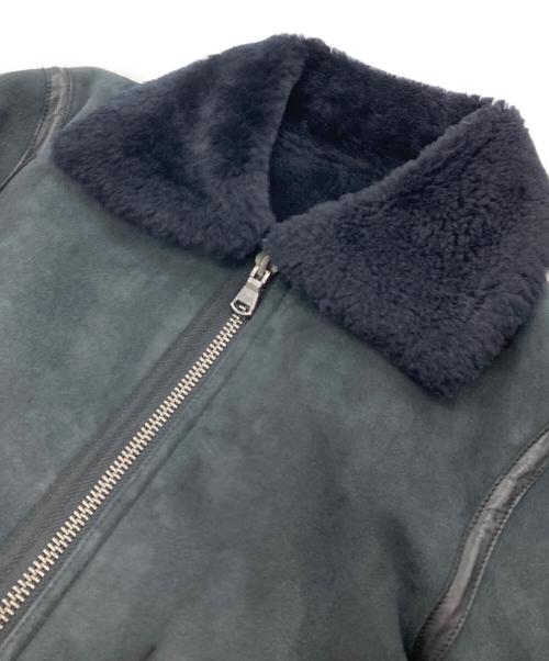 BACCA（バッカ）BACCA (バッカ) ﾑｰﾄﾝ ｼﾞｯﾌﾟｱｯﾌﾟﾌﾞﾙｿﾞﾝ/ﾘﾊﾞｰｼﾌﾞﾙ ネイビー サイズ:36の古着・服飾アイテム