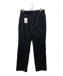 SOPHNET.（ソフネット）の古着「SUMMER STRETCH WOOL STANDARD PANTS」｜ブラック