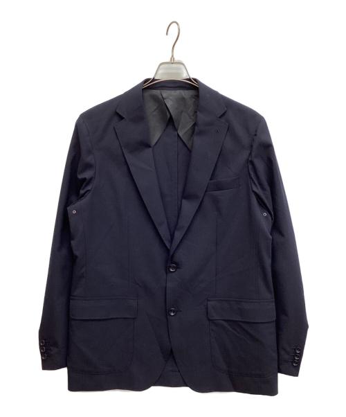SOPHNET.（ソフネット）SOPHNET. (ソフネット) SUMMER STRETCH WOOL STANDARD 2BUTTON JACKET ネイビー サイズ:XLの古着・服飾アイテム