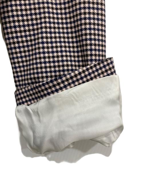 CIRCOLO 1901（チルコロ1901）CIRCOLO 1901 (チルコロ1901) houndstooth jacket / ハウンドトゥース ジャケット ベージュ サイズ:50の古着・服飾アイテム