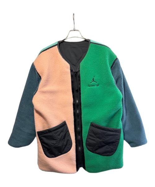 JORDAN（ジョーダン）JORDAN (ジョーダン) FACETASM (ファセッタズム) リバーシブルジャケット グレー×マルチカラー サイズ:Mの古着・服飾アイテム