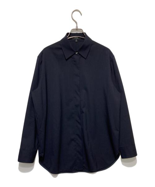 theory（セオリー）theory (セオリー) LIGHT TRACEABLE CLASSIC MENSWEAR SHIRT J ネイビー サイズ:Sの古着・服飾アイテム
