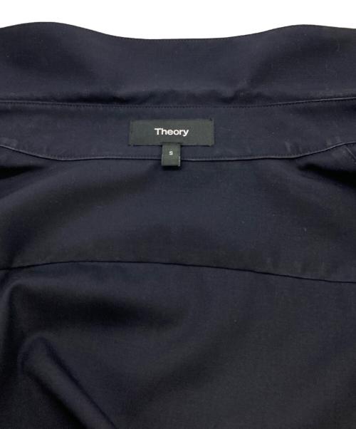 theory（セオリー）theory (セオリー) LIGHT TRACEABLE CLASSIC MENSWEAR SHIRT J ネイビー サイズ:Sの古着・服飾アイテム