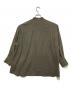 Vivienne Westwood RED LABEL (ヴィヴィアンウエストウッドレッドレーベル) オーブ刺繍スタンドカラーブラウス オリーブ サイズ:00：8000円
