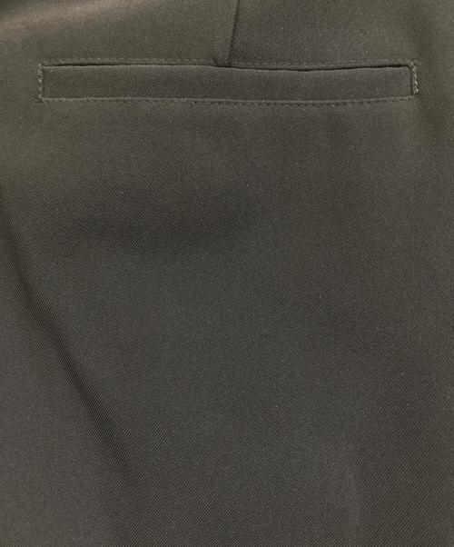 CADUNE（カデュネ）CADUNE (カデュネ) フロントスリットパンツ ブラック サイズ:38の古着・服飾アイテム