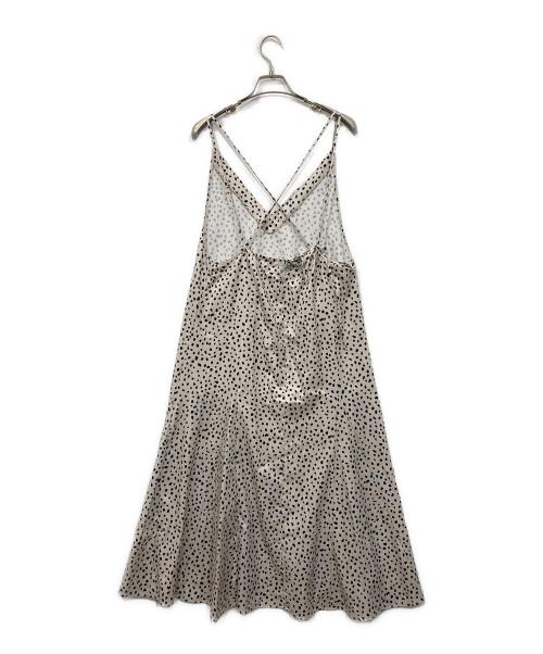 ARPEGE STORY（アルページュストーリー）Arpege story (アルページュストーリー) プリントキャミソールワンピース アイボリー サイズ:1の古着・服飾アイテム