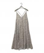 ARPEGE STORYアルページュストーリー）の古着「プリントキャミソールワンピース」｜アイボリー
