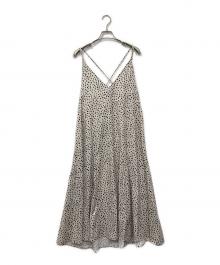 ARPEGE STORY（アルページュストーリー）の古着「プリントキャミソールワンピース」｜アイボリー