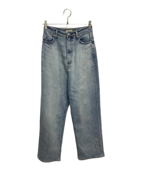 YANUK（ヤヌーク）YANUK (ヤヌーク) JOAN ルーズストレート デニムパンツ インディゴ サイズ:25の古着・服飾アイテム