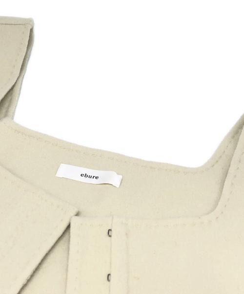 ebure（エブール）EBURE (エブール) リバーメルトン ビスチェベスト グリーン サイズ:36の古着・服飾アイテム