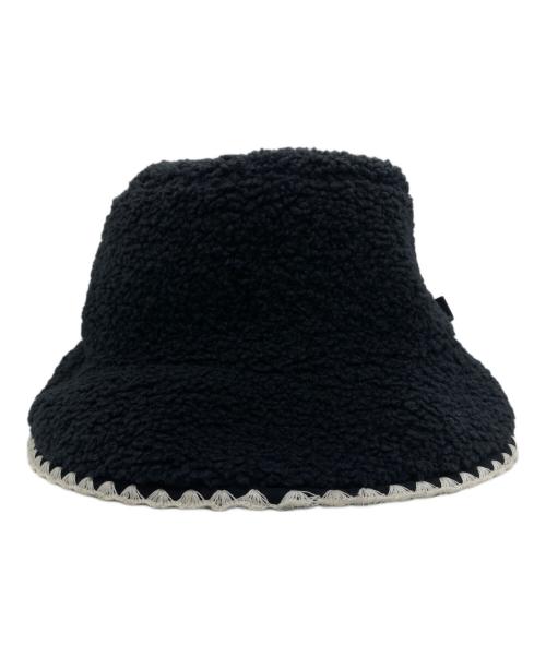 UGG（アグ）UGG (アグ) fluff Scalloped Hat ブラックの古着・服飾アイテム