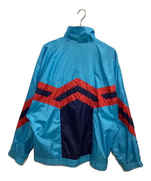 adidas（アディダス）adidas (アディダス) ナイロンジャケット ブルー サイズ:Lの古着・服飾アイテム