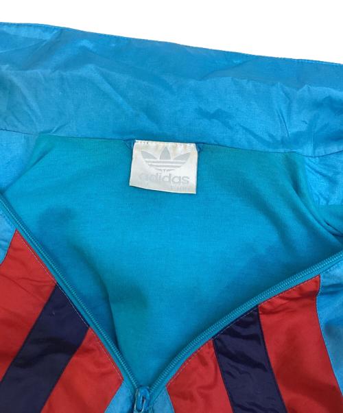 adidas（アディダス）adidas (アディダス) ナイロンジャケット ブルー サイズ:Lの古着・服飾アイテム