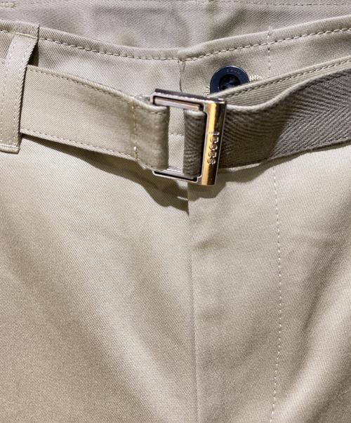 sacai（サカイ）sacai (サカイ) 25SS Cotton Chino Pants（コットンチノパンツ） ベージュ サイズ:1の古着・服飾アイテム