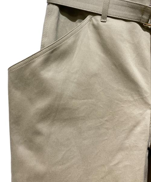 sacai（サカイ）sacai (サカイ) 25SS Cotton Chino Pants（コットンチノパンツ） ベージュ サイズ:1の古着・服飾アイテム
