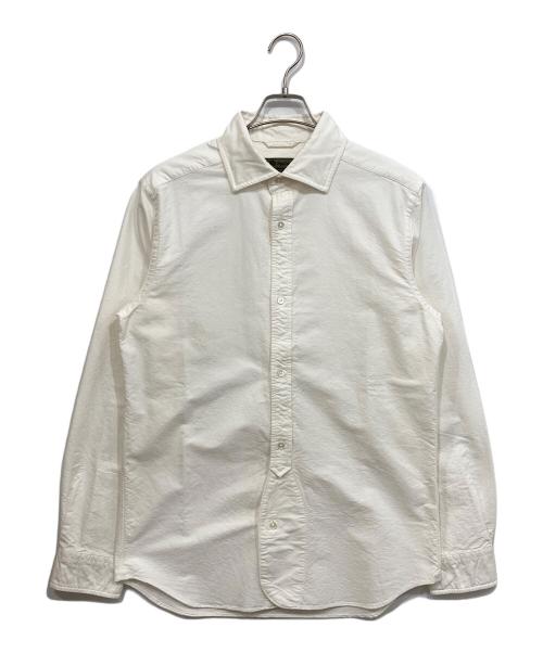 NIGEL CABOURN（ナイジェルケーボン）NIGEL CABOURN (ナイジェルケーボン) コットンシャツ ホワイト サイズ:50の古着・服飾アイテム