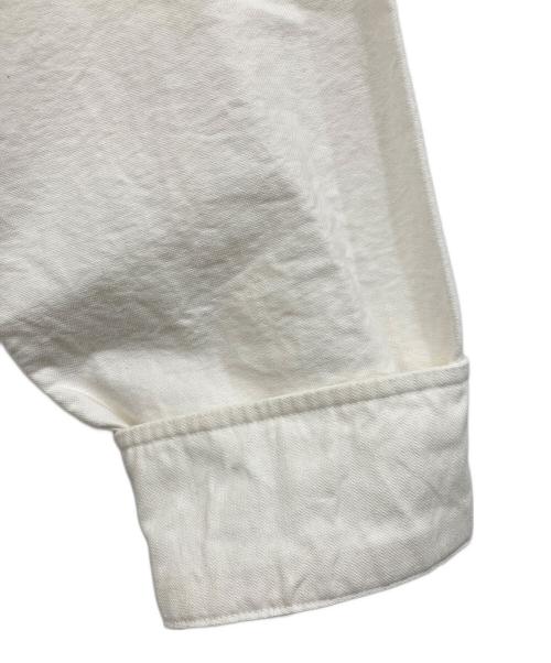 NIGEL CABOURN（ナイジェルケーボン）NIGEL CABOURN (ナイジェルケーボン) コットンシャツ ホワイト サイズ:50の古着・服飾アイテム