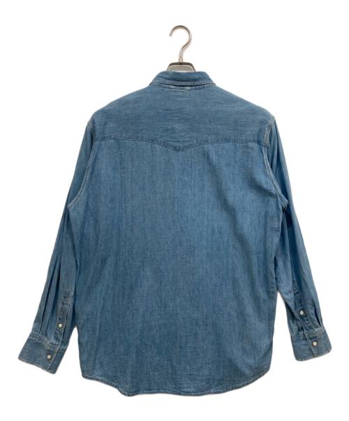 AURALEE（オーラリー）AURALEE (オーラリー) Selvedge Super Light Denim Shirt インディゴ サイズ:3の古着・服飾アイテム