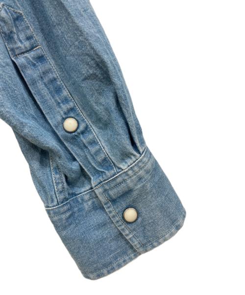 AURALEE（オーラリー）AURALEE (オーラリー) Selvedge Super Light Denim Shirt インディゴ サイズ:3の古着・服飾アイテム