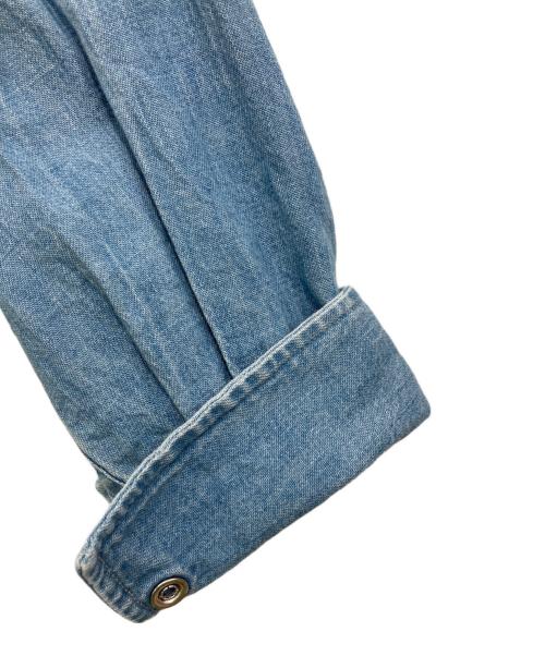 AURALEE（オーラリー）AURALEE (オーラリー) Selvedge Super Light Denim Shirt インディゴ サイズ:3の古着・服飾アイテム