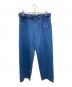 AURALEE（オーラリー）の古着「SELVEDGE LIGHT OZ DENIM BELTED パンツ」｜インディゴ