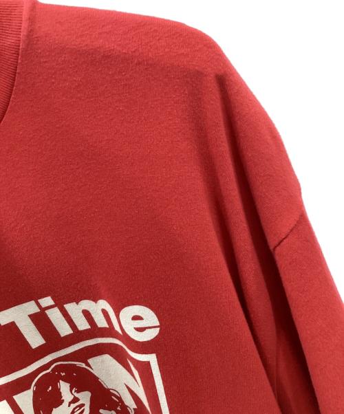 Hysteric Glamour（ヒステリックグラマー）Hysteric Glamour (ヒステリックグラマー) FULLTIME FUN T-SHIRTS/02241CT07 レッド サイズ:SIZE XLの古着・服飾アイテム