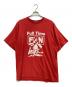 Hysteric Glamour（ヒステリックグラマー）の古着「FULLTIME FUN T-SHIRTS/02241CT07」｜レッド