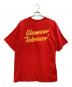 Hysteric Glamour (ヒステリックグラマー) FULLTIME FUN T-SHIRTS/02241CT07 レッド サイズ:SIZE XL：8000円