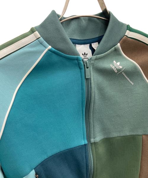 adidas（アディダス）adidas (アディダス) KSENIA SCHNAIDER (クセニア シュナイダー) ショートトラックジャケット カーキ サイズ:Sの古着・服飾アイテム