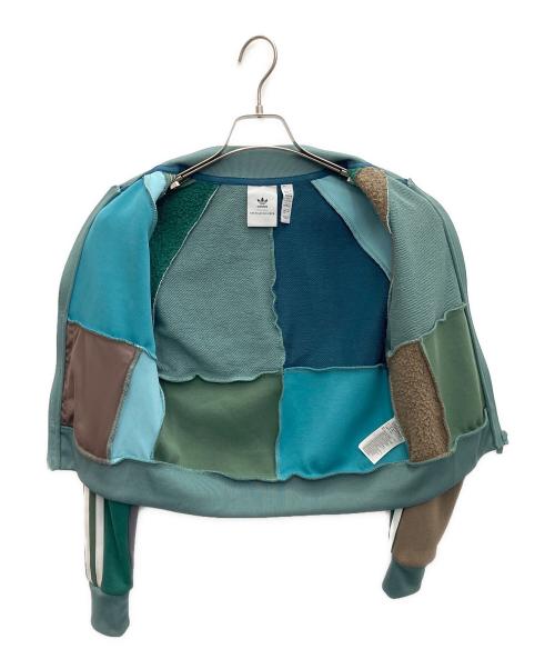 adidas（アディダス）adidas (アディダス) KSENIA SCHNAIDER (クセニア シュナイダー) ショートトラックジャケット カーキ サイズ:Sの古着・服飾アイテム