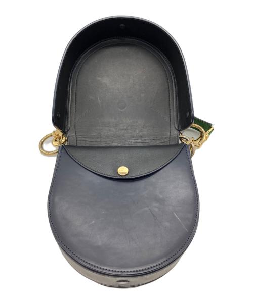 sacai（サカイ）sacai (サカイ) ホースシュー コインパースバッグ ネイビーの古着・服飾アイテム