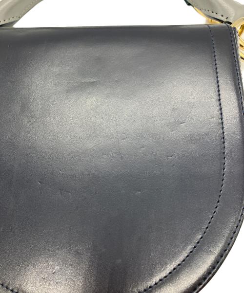 sacai（サカイ）sacai (サカイ) ホースシュー コインパースバッグ ネイビーの古着・服飾アイテム