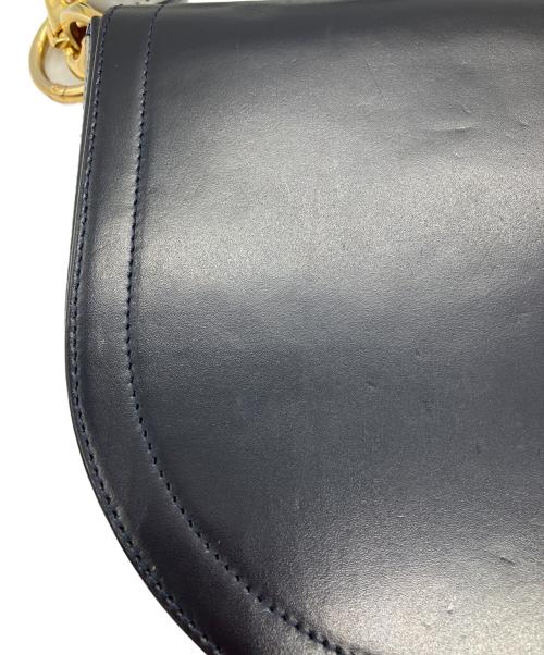 sacai（サカイ）sacai (サカイ) ホースシュー コインパースバッグ ネイビーの古着・服飾アイテム