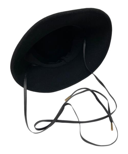 ENTWURFEIN（エントワフェイン）ENTWURFEIN (エントワフェイン) NOEL HAT ブラックの古着・服飾アイテム