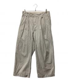 45R（フォーティファイブ・アール）の古着「クックウェザーのシャルロットバギー」｜ホワイトヒッコリー