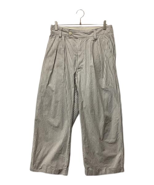 45R（フォーティファイブ・アール）45R (フォーティファイブ・アール) クックウェザーのシャルロットバギー ホワイトヒッコリー サイズ:SIZE4の古着・服飾アイテム