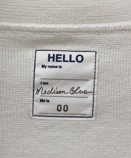 MADISON BLUE（マディソンブルー）MADISON BLUE (マディソンブルー) BIG カーディガン COTTON ホワイト サイズ:00（XS）の古着・服飾アイテム